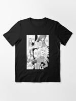 ANIME Boys tshirts – Unisex Casual Concert Pullover for Men & Women with Letter Print