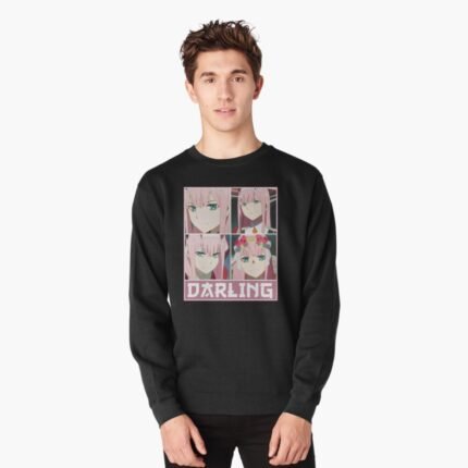 ANIME Boys Sweatshirt – Unisex Casual Concert Pullover for Men & Women with Letter Print