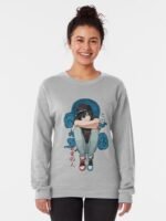 ANIME Boys Sweatshirt – Unisex Casual Concert Pullover for Men & Women with Letter Print