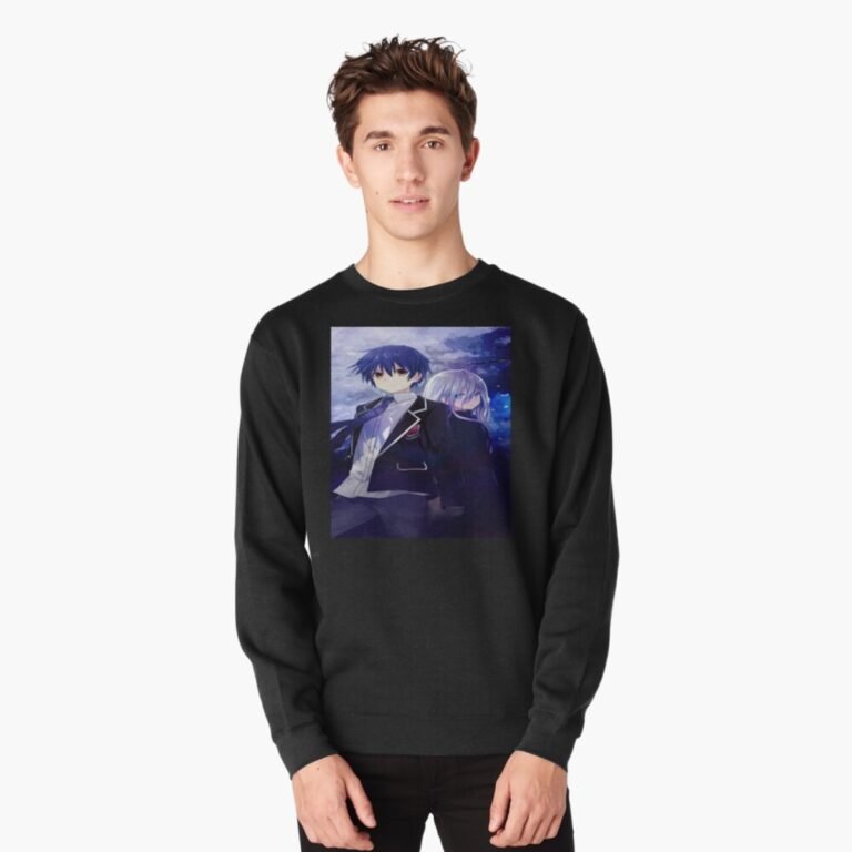 ANIME Boys Sweatshirt – Unisex Casual Concert Pullover for Men & Women with Letter Print