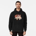 ANIME Boys hoodie – Unisex Casual Concert Pullover for Men & Women with Letter Print
