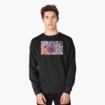 ANIME Boys Sweatshirt – Unisex Casual Concert Pullover for Men & Women with Letter Print