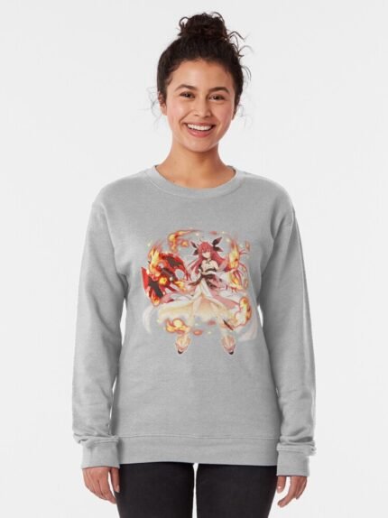 ANIME Boys Sweatshirt – Unisex Casual Concert Pullover for Men & Women with Letter Print