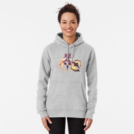 ANIME Boys hoodie – Unisex Casual Concert Pullover for Men & Women with Letter Print