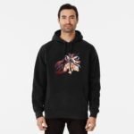 ANIME Boys hoodie – Unisex Casual Concert Pullover for Men & Women with Letter Print