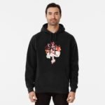 ANIME Boys hoodie – Unisex Casual Concert Pullover for Men & Women with Letter Print