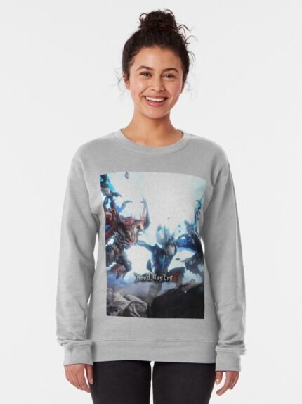 ANIME Boys Sweatshirt – Unisex Casual Concert Pullover for Men & Women with Letter Print