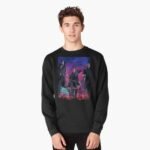 ANIME Boys Sweatshirt – Unisex Casual Concert Pullover for Men & Women with Letter Print