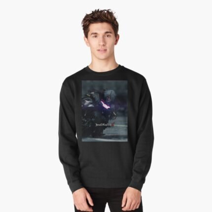 ANIME Boys Sweatshirt – Unisex Casual Concert Pullover for Men & Women with Letter Print