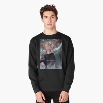 ANIME Boys Sweatshirt – Unisex Casual Concert Pullover for Men & Women with Letter Print