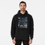 ANIME Boys hoodie – Unisex Casual Concert Pullover for Men & Women with Letter Print