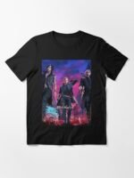 ANIME Boys tshirts – Unisex Casual Concert Pullover for Men & Women with Letter Print