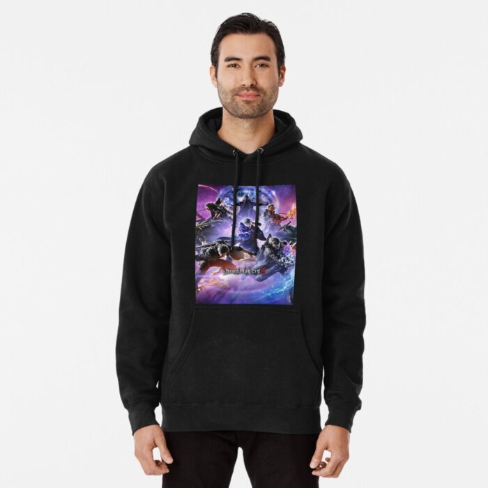 ANIME Boys hoodie – Unisex Casual Concert Pullover for Men & Women with Letter Print