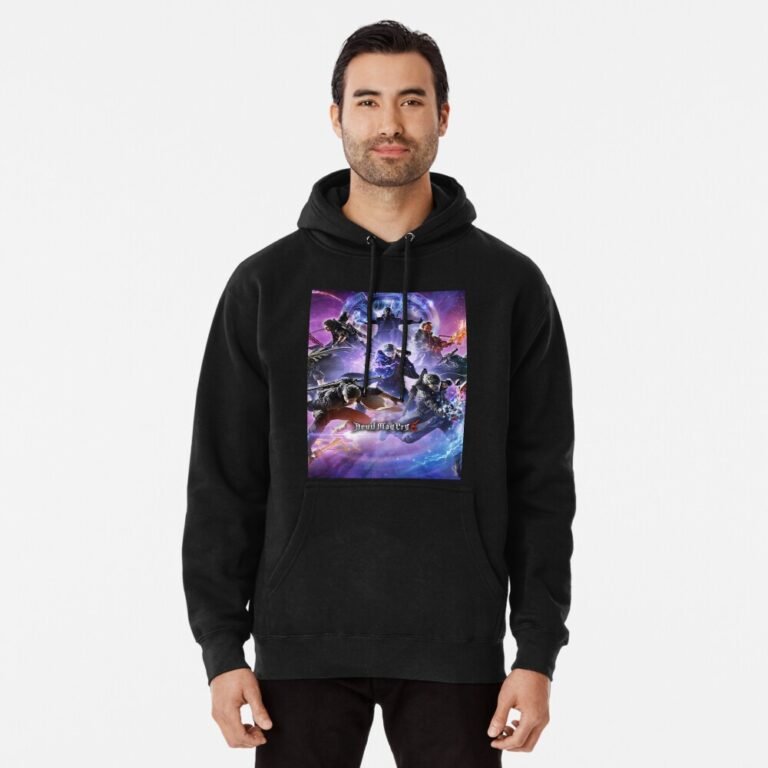 ANIME Boys hoodie – Unisex Casual Concert Pullover for Men & Women with Letter Print