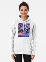 ANIME Boys hoodie – Unisex Casual Concert Pullover for Men & Women with Letter Print