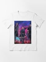 ANIME Boys tshirts – Unisex Casual Concert Pullover for Men & Women with Letter Print