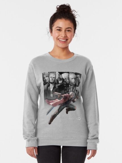 ANIME Boys Sweatshirt – Unisex Casual Concert Pullover for Men & Women with Letter Print