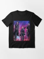 ANIME Boys tshirts – Unisex Casual Concert Pullover for Men & Women with Letter Print