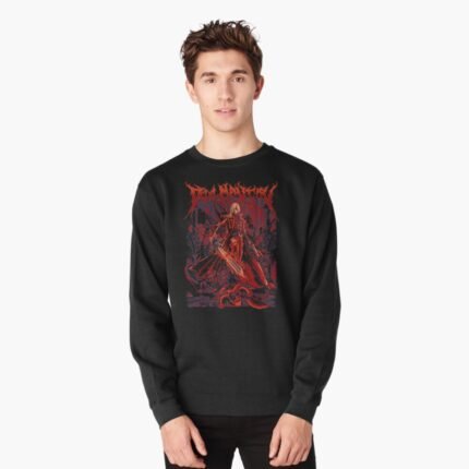 ANIME Boys Sweatshirt – Unisex Casual Concert Pullover for Men & Women with Letter Print