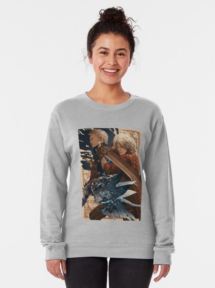 ANIME Boys Sweatshirt – Unisex Casual Concert Pullover for Men & Women with Letter Print