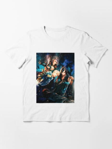 ANIME Boys tshirts – Unisex Casual Concert Pullover for Men & Women with Letter Print