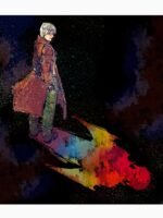 ANIME Boys tshirts – Unisex Casual Concert Pullover for Men & Women with Letter Print