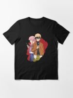 ANIME Boys tshirts – Unisex Casual Concert Pullover for Men & Women with Letter Print