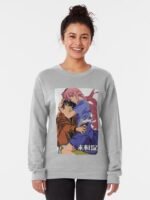 ANIME Boys Sweatshirt – Unisex Casual Concert Pullover for Men & Women with Letter Print