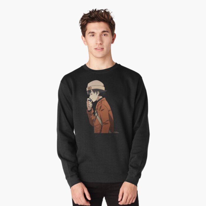 ANIME Boys Sweatshirt – Unisex Casual Concert Pullover for Men & Women with Letter Print