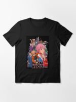 ANIME Boys tshirts – Unisex Casual Concert Pullover for Men & Women with Letter Print