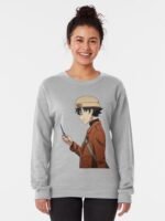 ANIME Boys Sweatshirt – Unisex Casual Concert Pullover for Men & Women with Letter Print