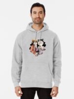 ANIME Boys hoodie – Unisex Casual Concert Pullover for Men & Women with Letter Print