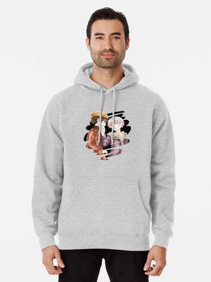ANIME Boys hoodie – Unisex Casual Concert Pullover for Men & Women with Letter Print