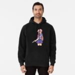 ANIME Boys hoodie – Unisex Casual Concert Pullover for Men & Women with Letter Print