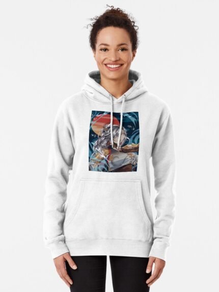 ANIME Boys hoodie – Unisex Casual Concert Pullover for Men & Women with Letter Print