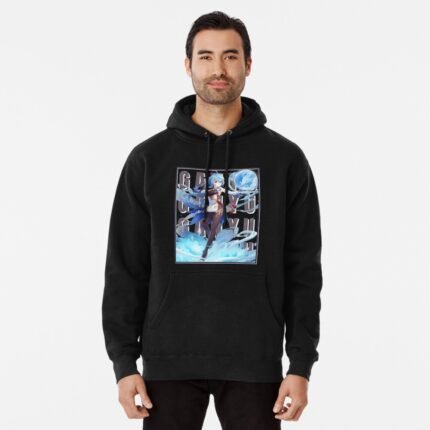 ANIME Boys hoodie – Unisex Casual Concert Pullover for Men & Women with Letter Print