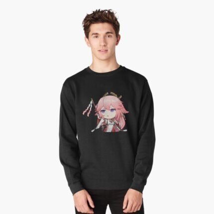 ANIME Boys Sweatshirt – Unisex Casual Concert Pullover for Men & Women with Letter Print