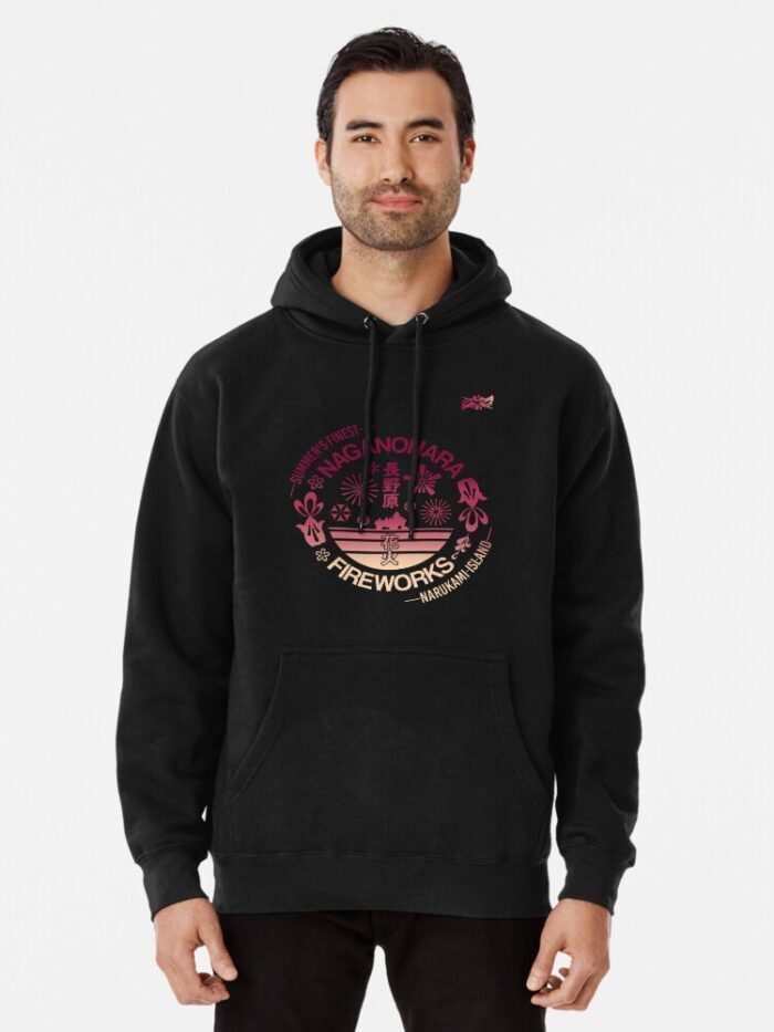 ANIME Boys hoodie – Unisex Casual Concert Pullover for Men & Women with Letter Print