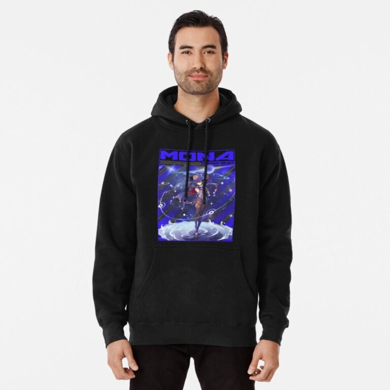 ANIME Boys hoodie – Unisex Casual Concert Pullover for Men & Women with Letter Print