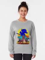 ANIME Boys Sweatshirt – Unisex Casual Concert Pullover for Men & Women with Letter Print