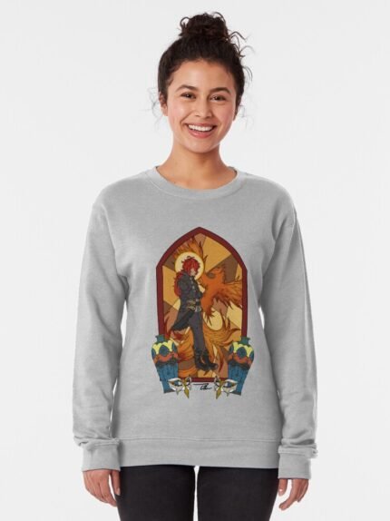 ANIME Boys Sweatshirt – Unisex Casual Concert Pullover for Men & Women with Letter Print