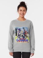 ANIME Boys Sweatshirt – Unisex Casual Concert Pullover for Men & Women with Letter Print