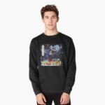 ANIME Boys Sweatshirt – Unisex Casual Concert Pullover for Men & Women with Letter Print