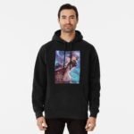 ANIME Boys hoodie – Unisex Casual Concert Pullover for Men & Women with Letter Print