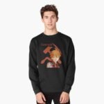 ANIME Boys Sweatshirt – Unisex Casual Concert Pullover for Men & Women with Letter Print