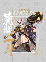 ANIME Boys tshirts – Unisex Casual Concert Pullover for Men & Women with Letter Print