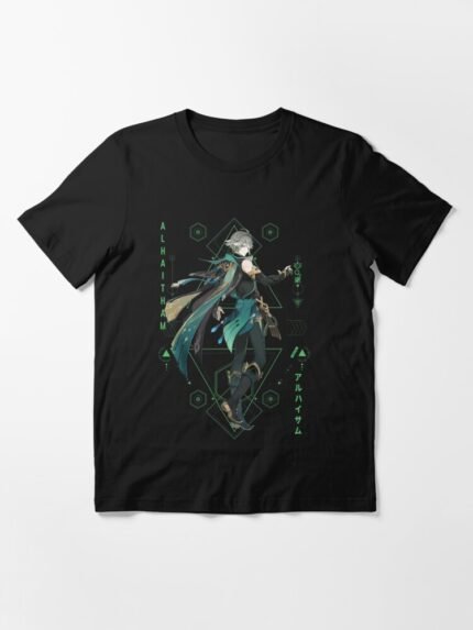 ANIME Boys tshirts – Unisex Casual Concert Pullover for Men & Women with Letter Print