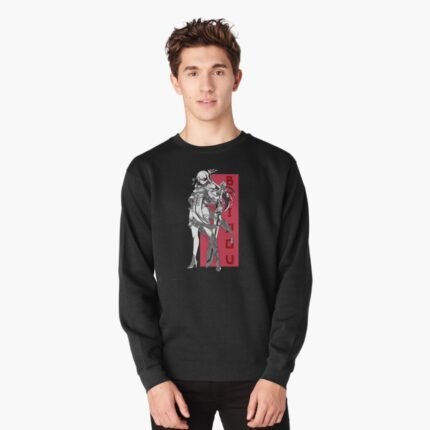 ANIME Boys Sweatshirt – Unisex Casual Concert Pullover for Men & Women with Letter Print