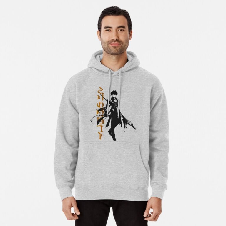 ANIME Boys hoodie – Unisex Casual Concert Pullover for Men & Women with Letter Print