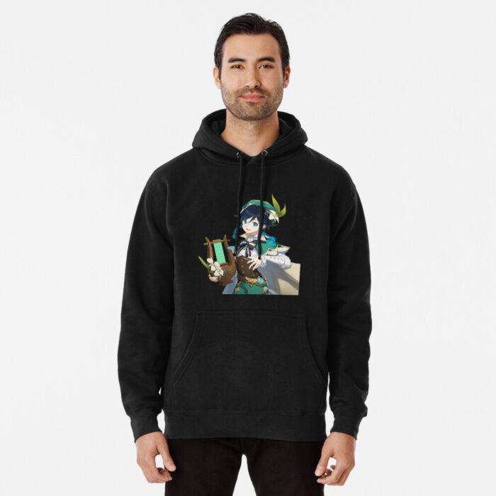 ANIME Boys hoodie – Unisex Casual Concert Pullover for Men & Women with Letter Print